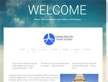 Tablet Screenshot of cpcinventorsassociation.org